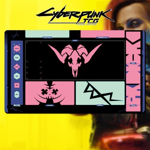 Tappetino gioco cyberpunk - da,