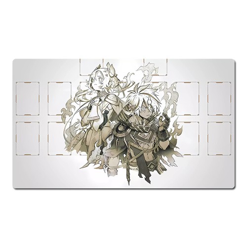 Yugioh playmat white - white, goddess