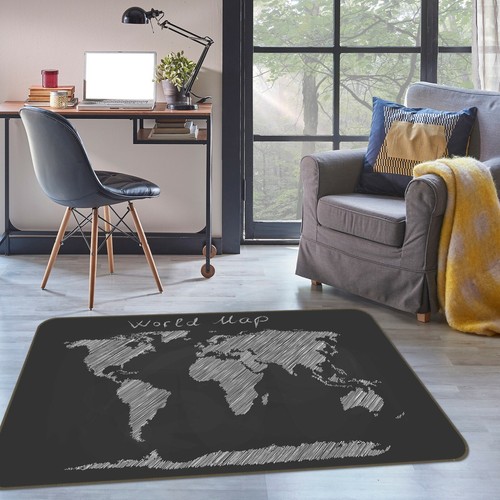 Tappeto bianco nero 473rah - tappeto,
